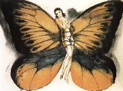 Louis Lcart Butterfly cents oil painting artist